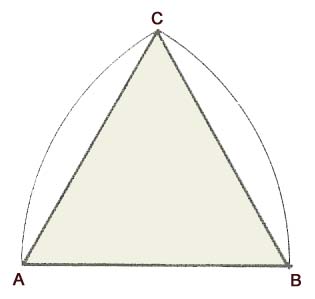 Triangle quilatral