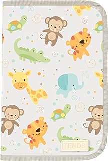 TENDS Protege carnet de Sante Bebe avec Porte Document - Housse Pratique pour Garder en sécurité Documents Essentiels- Idéal pour certificats médicaux vaccinations- Cadeau pour Nouveaux Parents